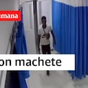 En video | hombres con machete entran a hospital para atacar a pacientes