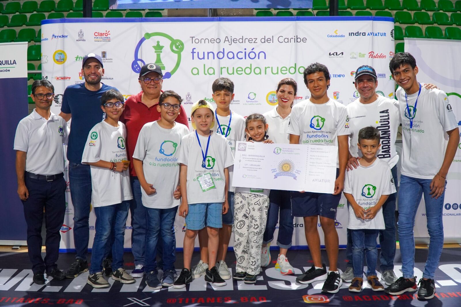 VI Torneo de ajedrez del Caribe a la Rueda Rueda celebrado en Barranquilla