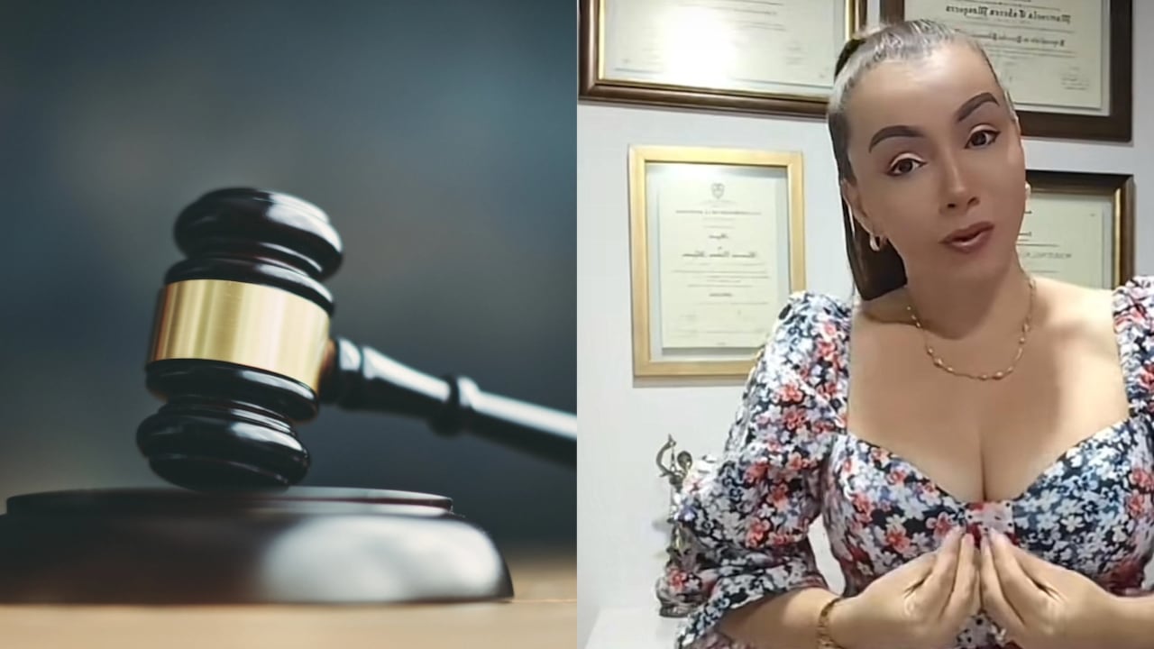 La jueza María Ángela Cabrera.