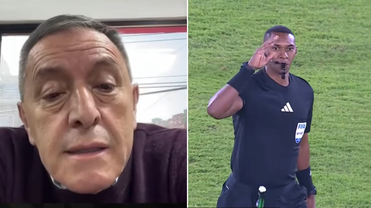 Eduardo Méndez, presidente de Santa Fe, habló sobre la polémica del árbitro Diego Ulloa.
