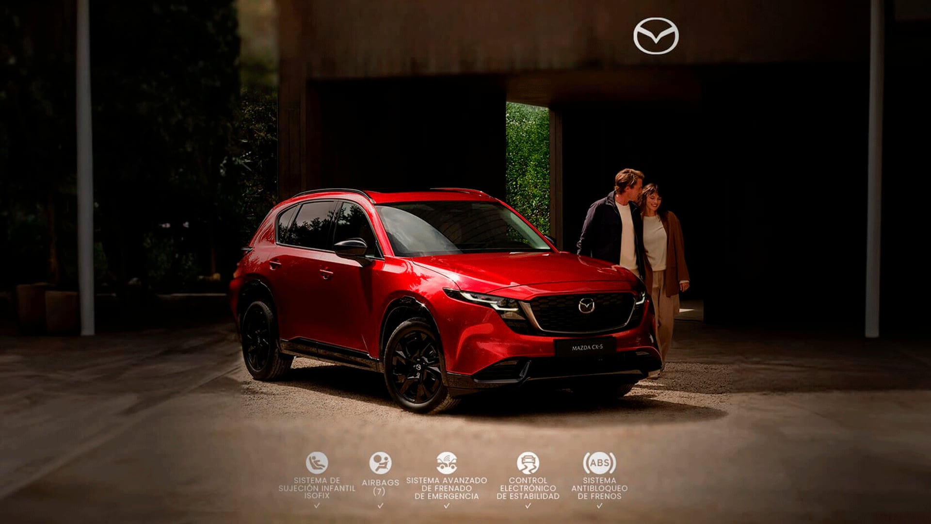 La Mazda CX-5 híbrida, una opción que combina tecnología y diseño.