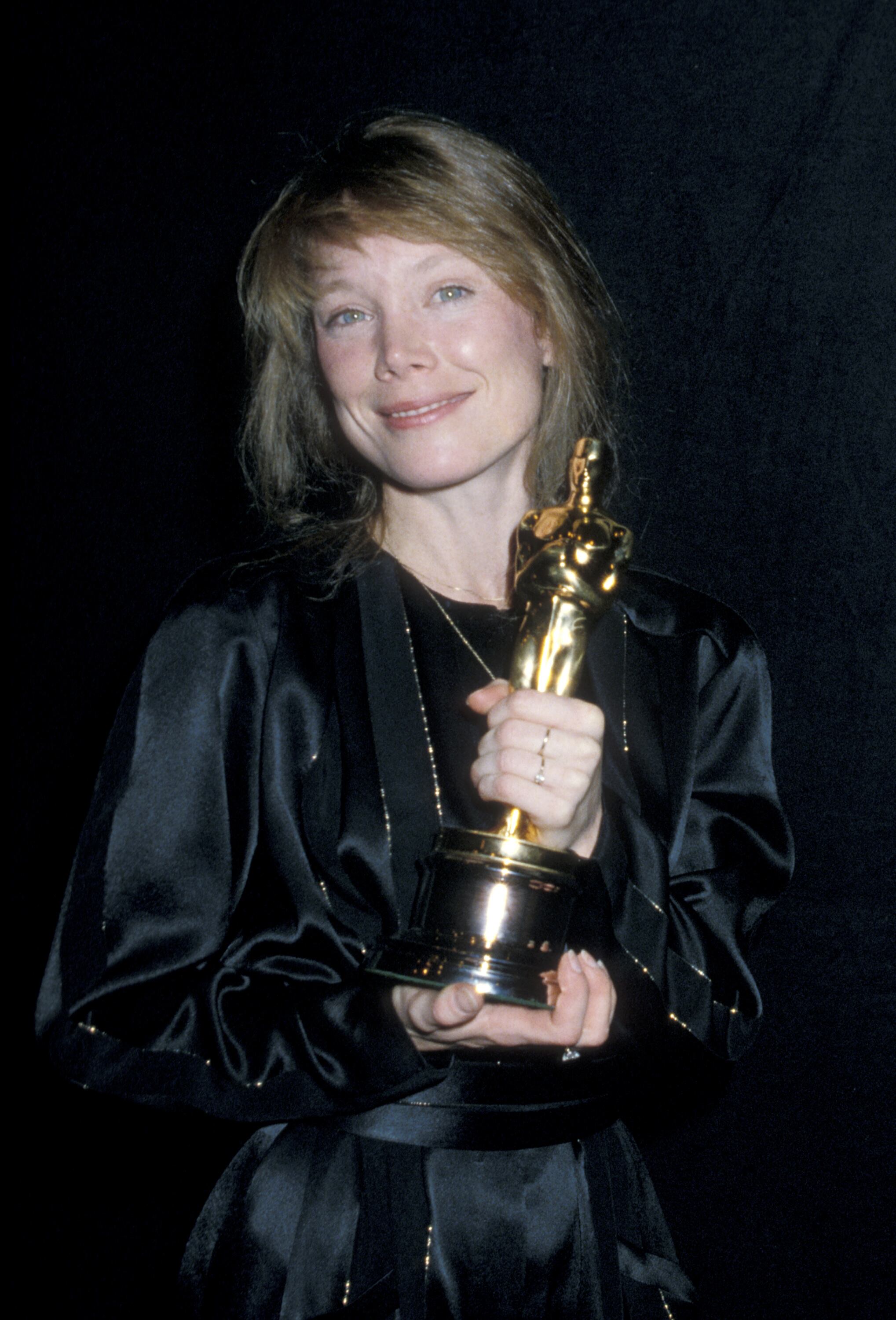 Sissy Spacek, ganadora del Premio Óscar a Mejor actriz 1981, por su rol en "Coal Miner's Daughter". Foto: Ron Galella/Ron Galella Collection via Getty Images.