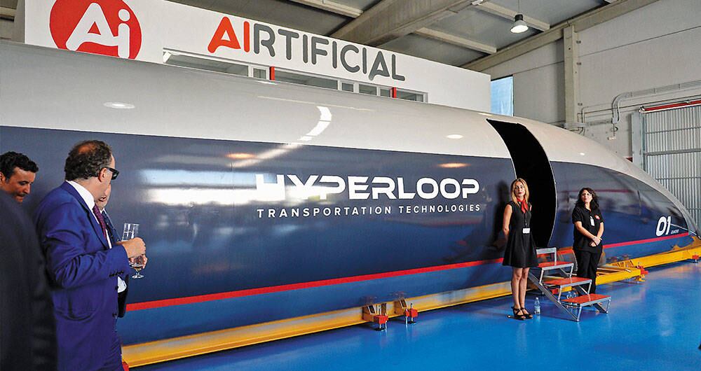 Hyperloop, empresa de Elon Musk.