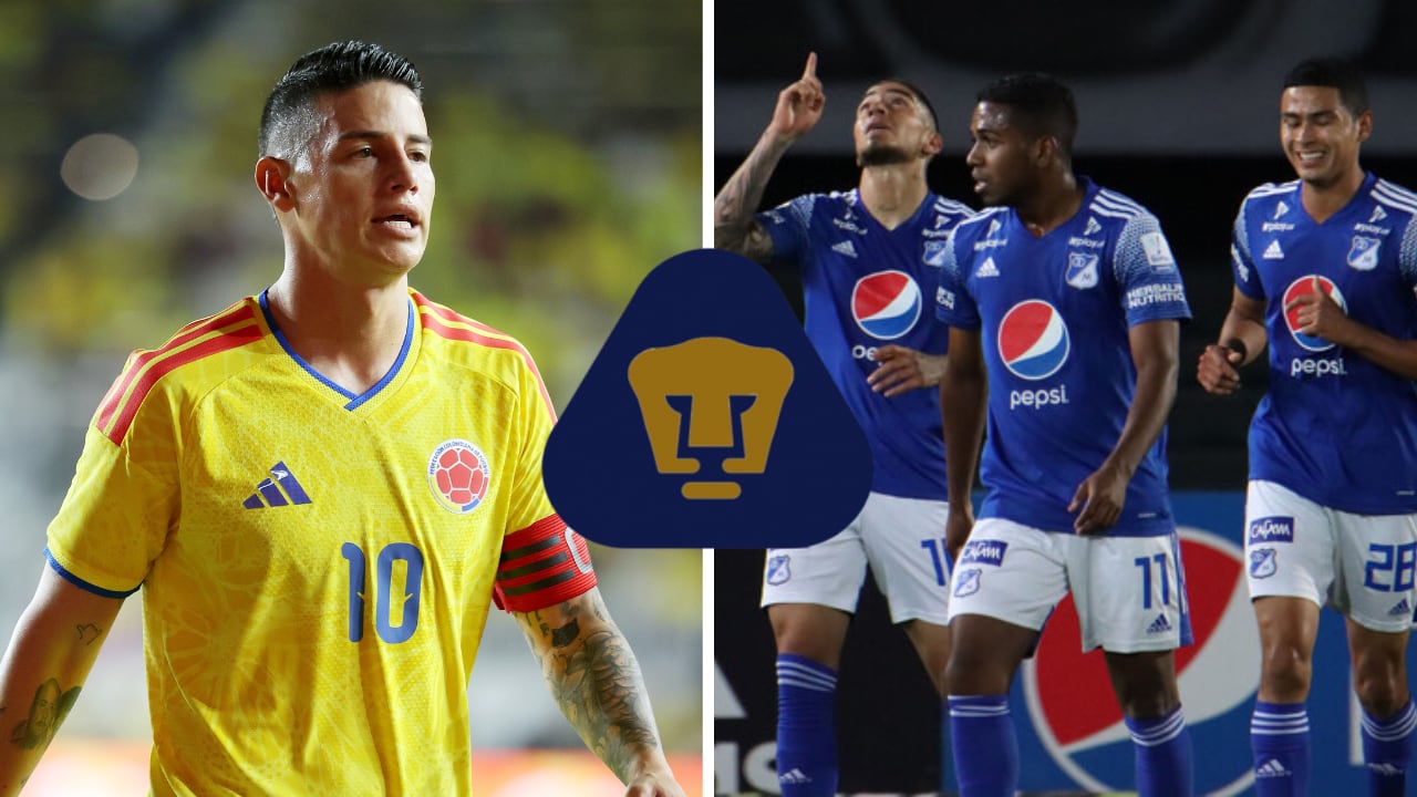 ¿Pumas va por James Rodríguez y Cristian El Chicho Arango? Esto se sabe