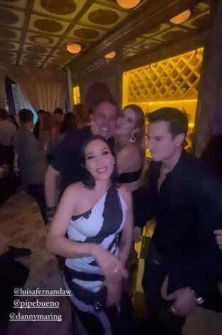 Luisa Fernanda W, Pipe Bueno, Danny Marín y Nanis Ochoa