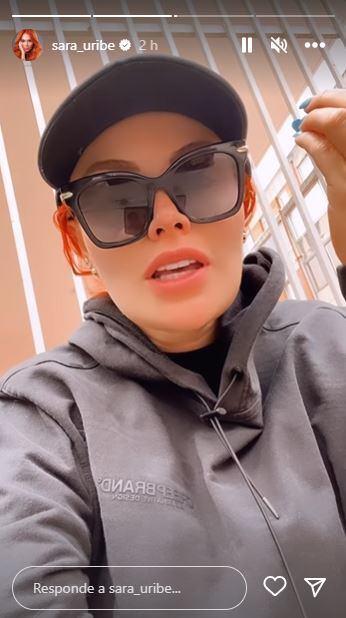 La modelo habló de su salud.