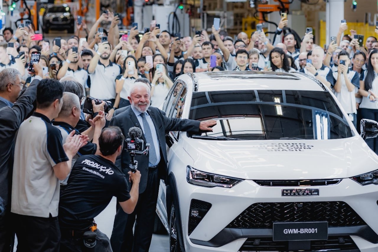 GWM inauguró su planta en Brasil, la tercera del grupo fuera de China.