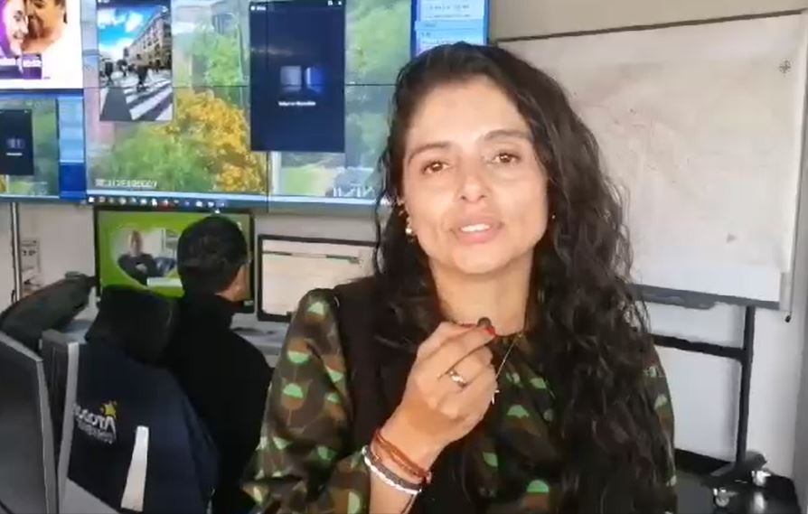 Paula Henao, directora del Cuerpo de Bomberos de Bogotá, confirmó la triste noticia