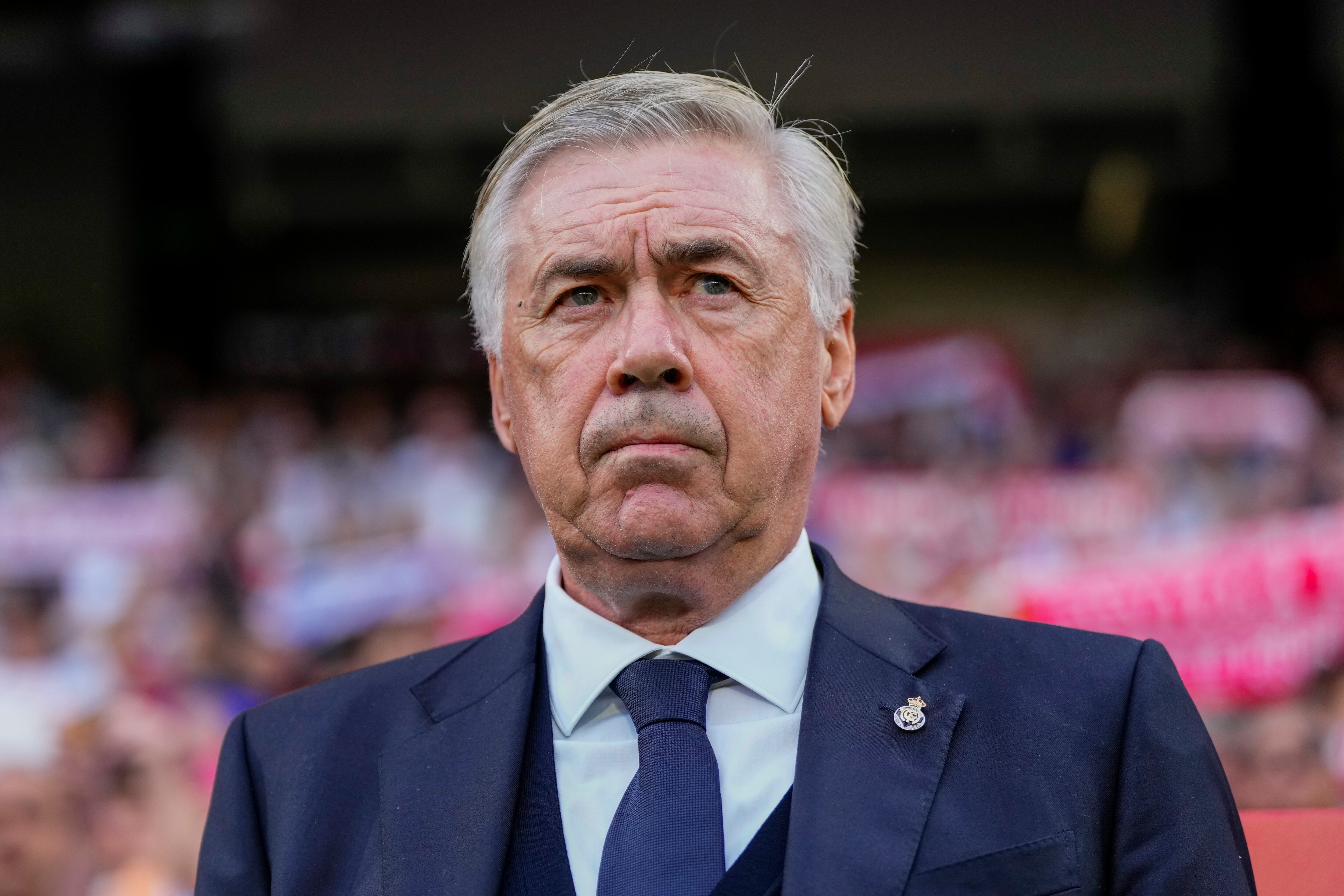 Carlo Ancelotti, entrenador del Real Madrid.