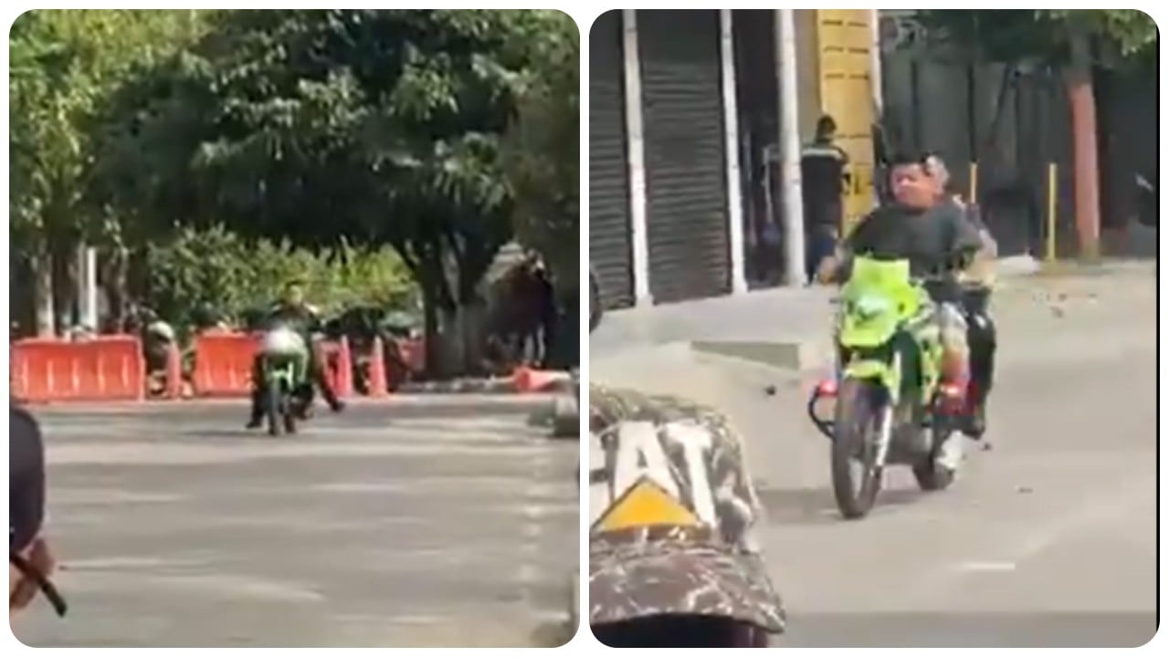 Atacaron un camión que transportaba un escuadrón de la Unidad de Carabineros de la Policía Nacional y la Estación de Policía en Ataco, Tolima.