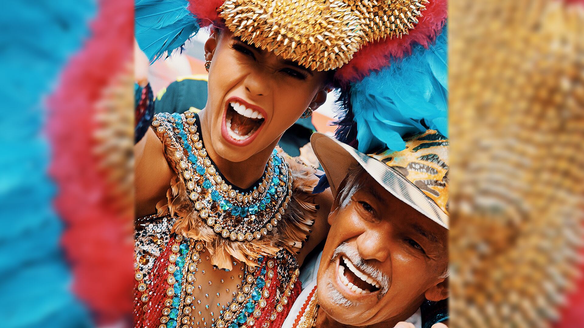 NO USAR, USO EXCLUSIVO MEJOR COLOMBIA, Máscaras Carnaval de Barranquilla