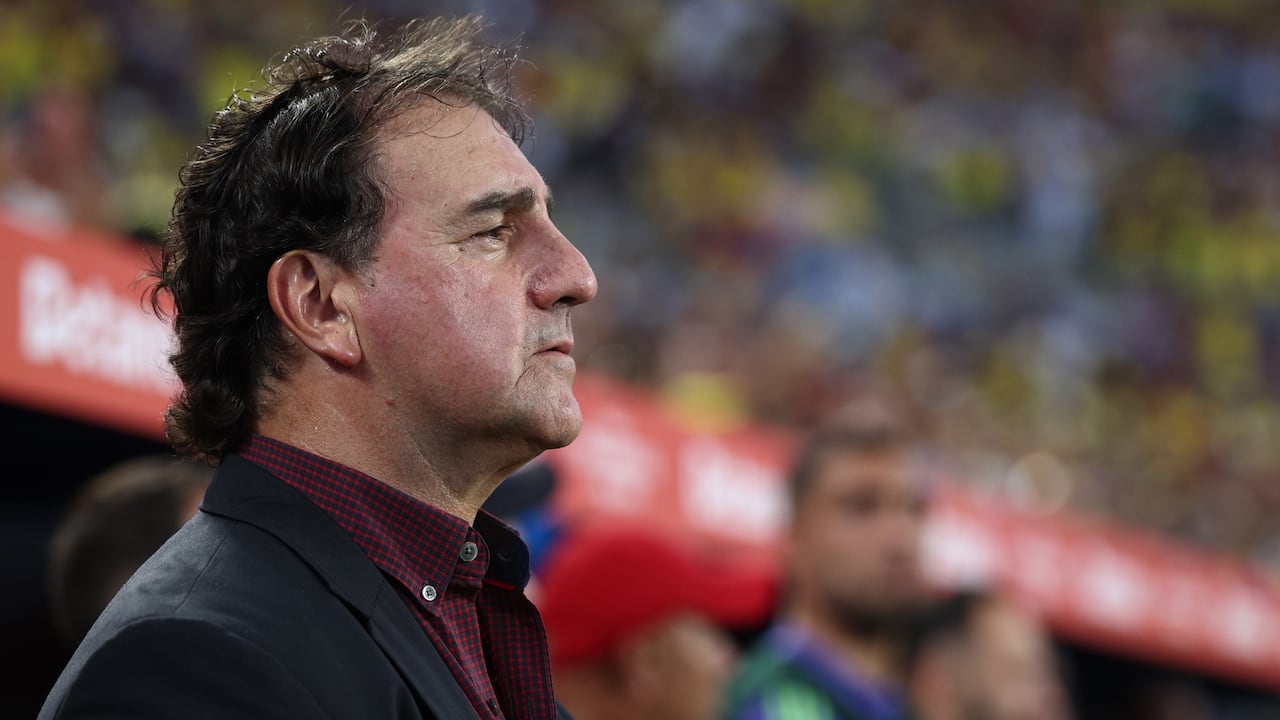 Lorenzo, entrenador de la Selección Colombia.