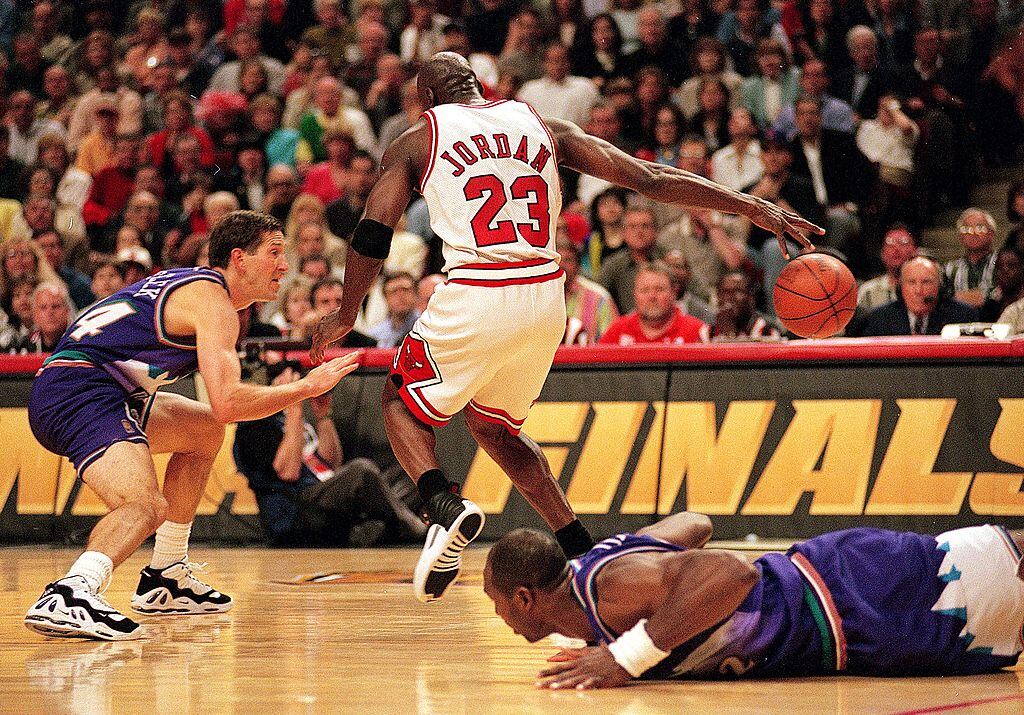 Michael Jordan, leyenda de los Chicago Bulls.