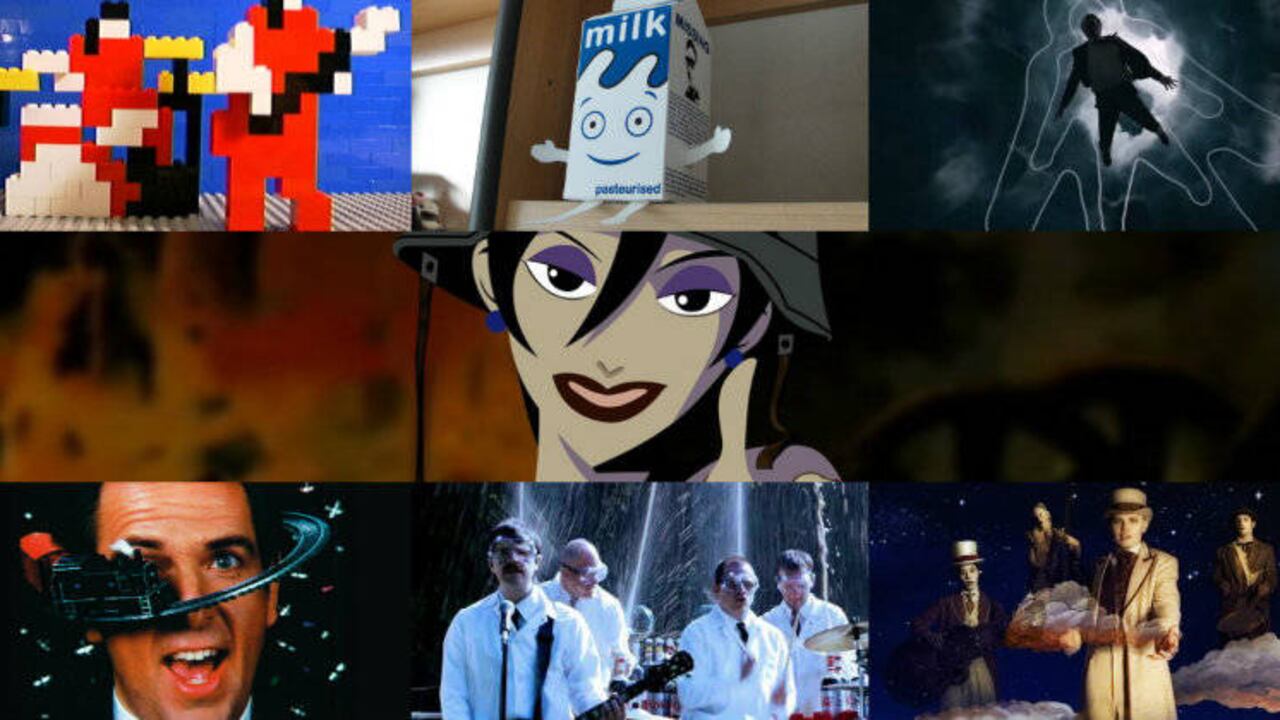 Fotogramas de los videos musicales mencionados.