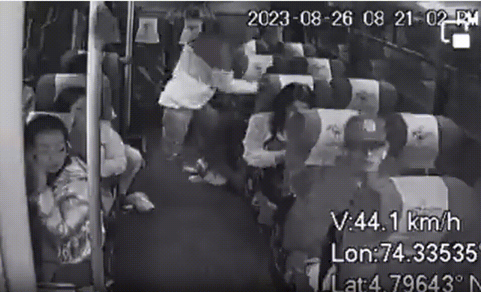 El incidente, ocurrido el sábado 26 de agosto en el barrio El Chicó