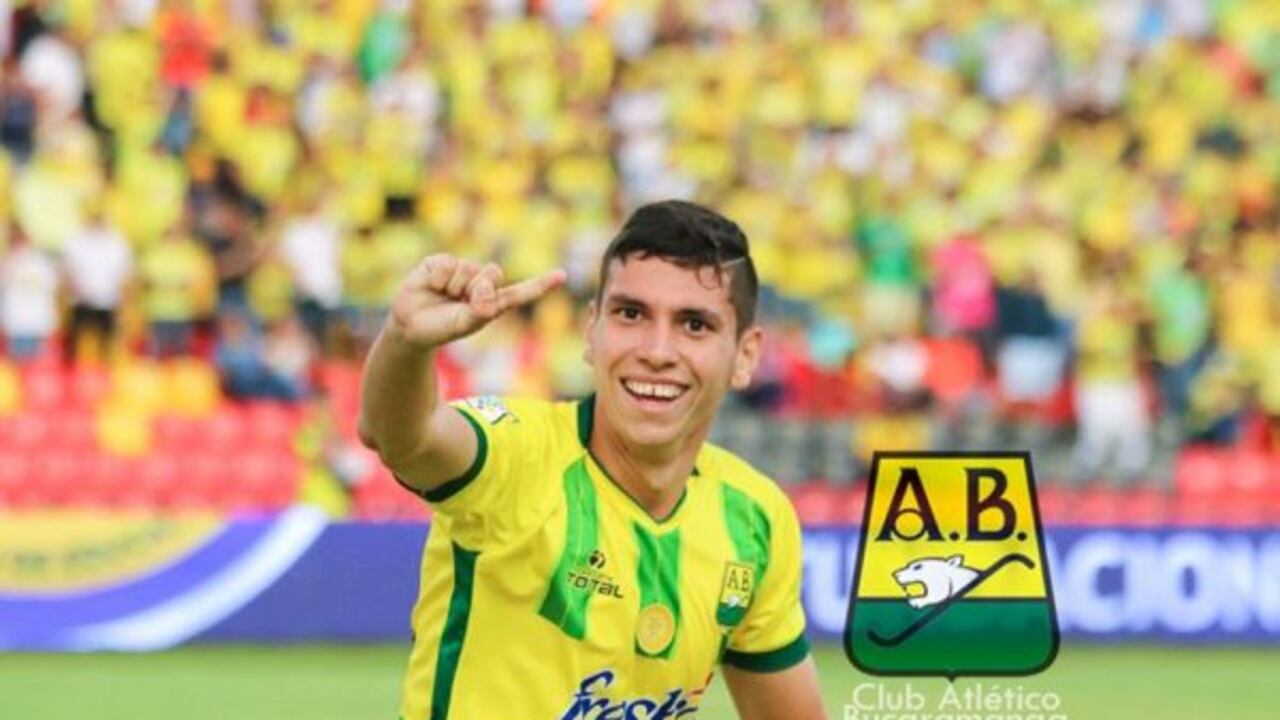 Caballero es volante del Atlético Bucaramanga.