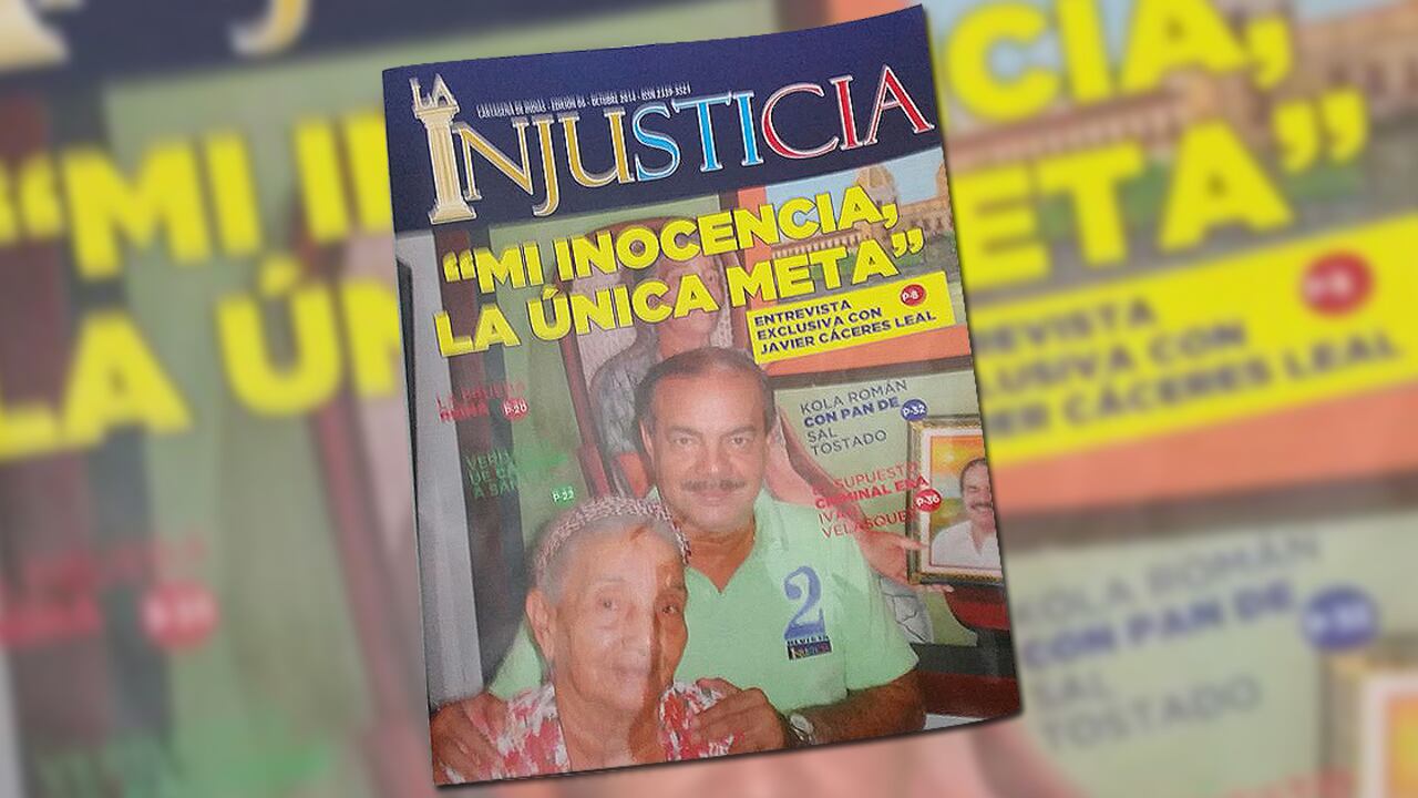 Esta es la portada de la revista de Cáceres.