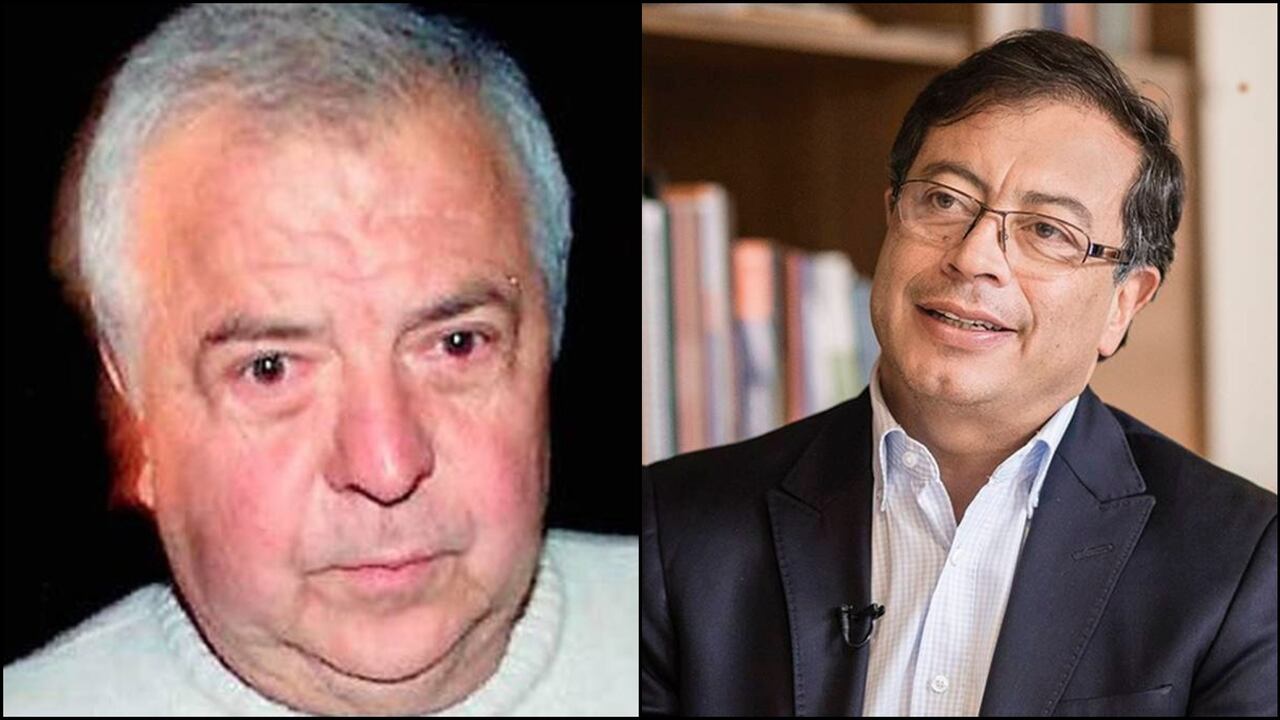 Gilberto Rodríguez Orejuela y Gustavo Petro. Fotos: Archivo Semana y Semana.