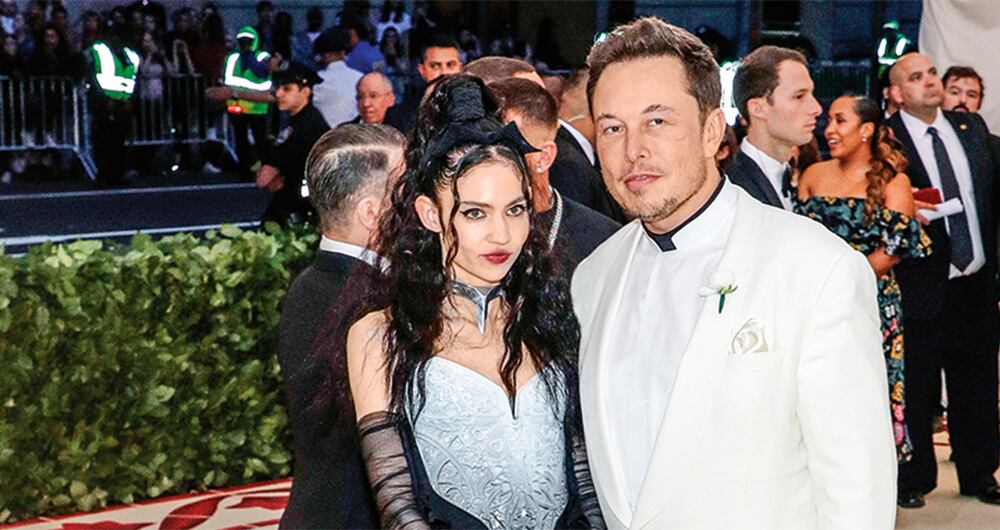 Elon Musk anunció que se ha “semiseparado” de su pareja, la cantante canadiense Grimes.