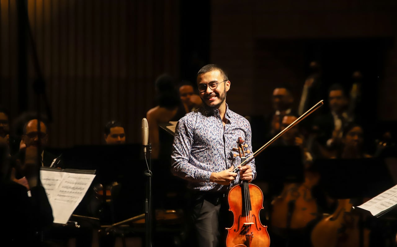 David Merchán, viola colombiano