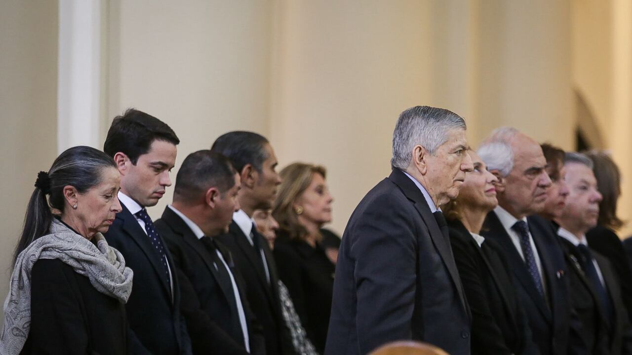 Lina Moreno de Uribe y Jerónimo Uribe.