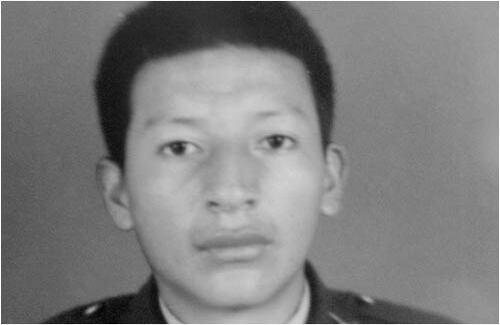 Cabo primero del Ejército Libio José Martínez, privado de la libertad el 21 de diciembre de 1997.