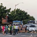 Bloqueos en Barranquilla por protesta contra Air-e.
