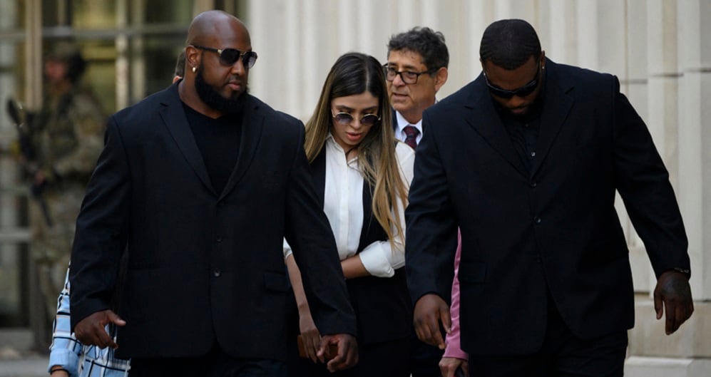 Imagen de archivo de Emma Coronel Aispuro, esposa del Chapo Guzmán.