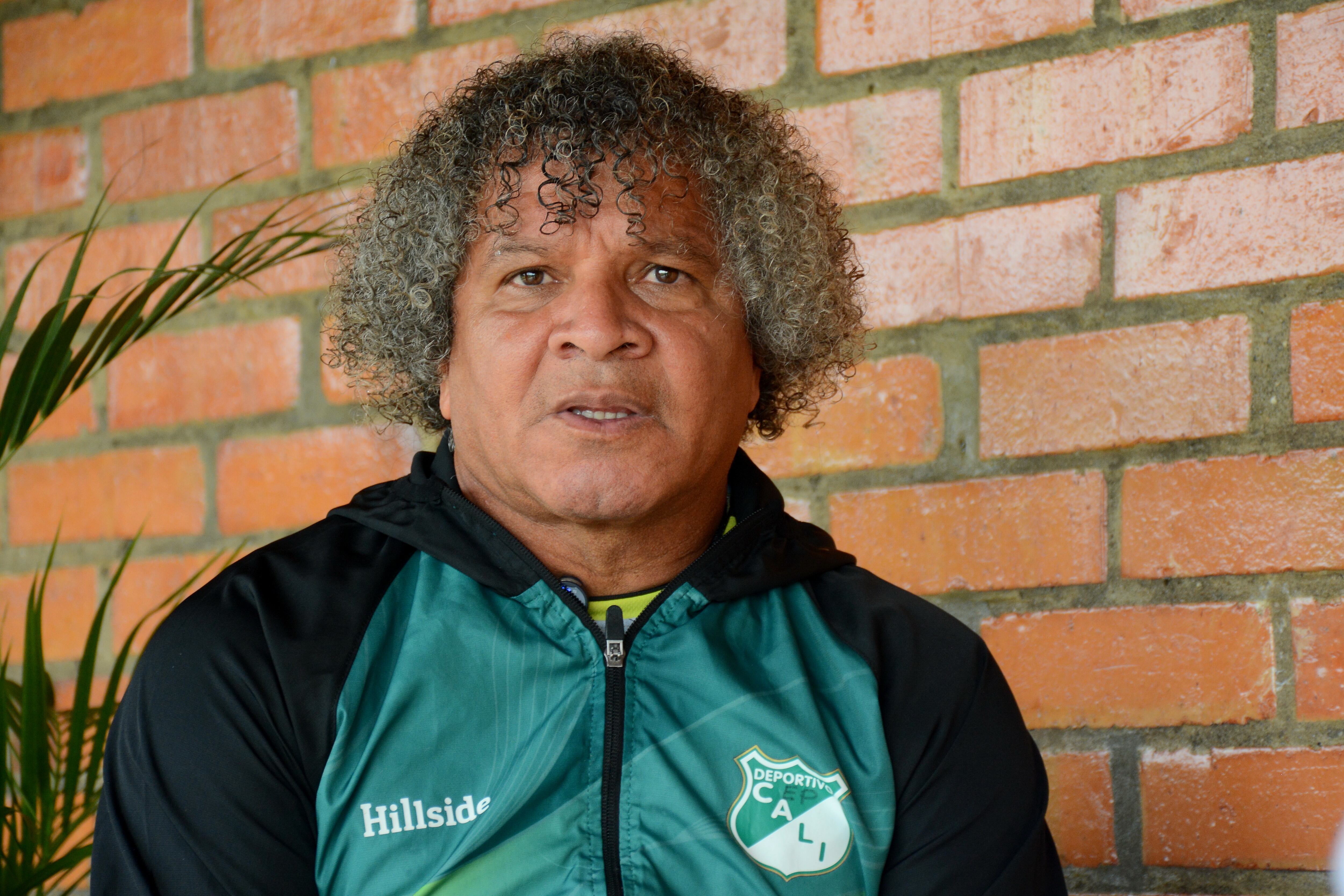 Alberto Gamero entrenador colombiano de fútbol, que dirige al Deportivo Cali.