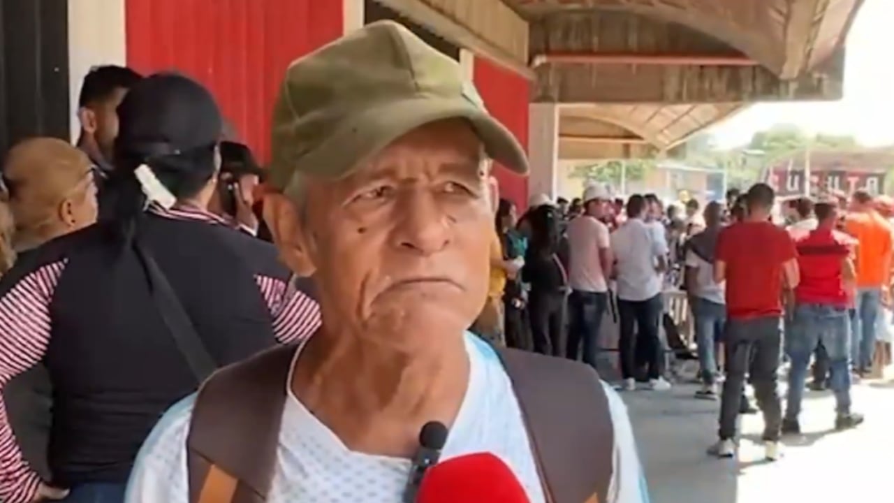 Luis Sandoval, campesino de Tibú.