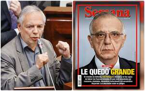 El ministro de Hacienda, Ricardo Bonilla, salió en defensa de Iván Velásquez, ministro de Defensa.