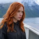 En esta imagen proporcionada por Marvel Studios Scarlett Johansson en una escena de "Black Widow". (Jay Maidment/Marvel Studios-Disney via AP)