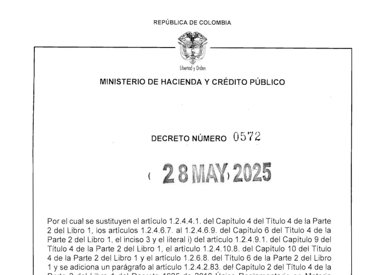 Emiten decreto que aumenta la retención en la fuente