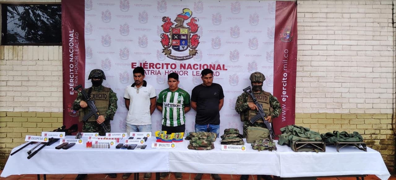 Capturados presuntos integrantes de la Oliver Sinisterra.