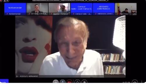 Rodolfo Hernández tiene cáncer