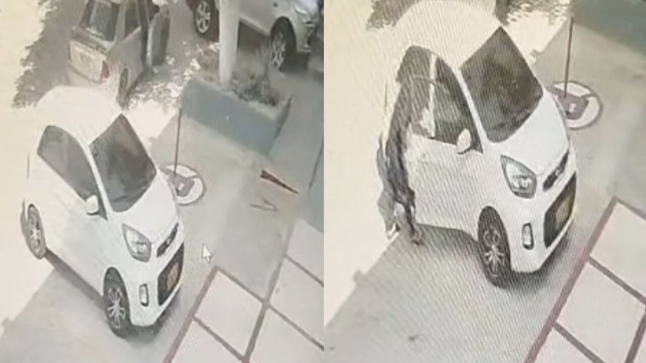 Así robaban vehículos en Barranquilla.