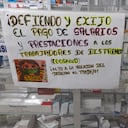 Trabajadores de Distrimeq exigen el pago del servicio prestado a Coosalud EPS.