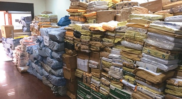 Foto tomada el jueves 17 de julio en uno de los corredores de la Corte Constitucional.