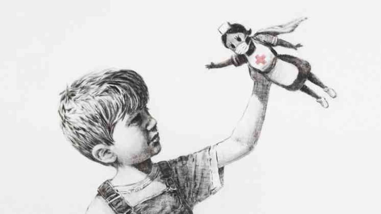 Foto: AFP PHOTO @BANKSY Instagram