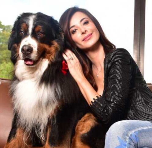 Alejandra Giraldo confirmó el fallecimiento de su perrito Napoleón.