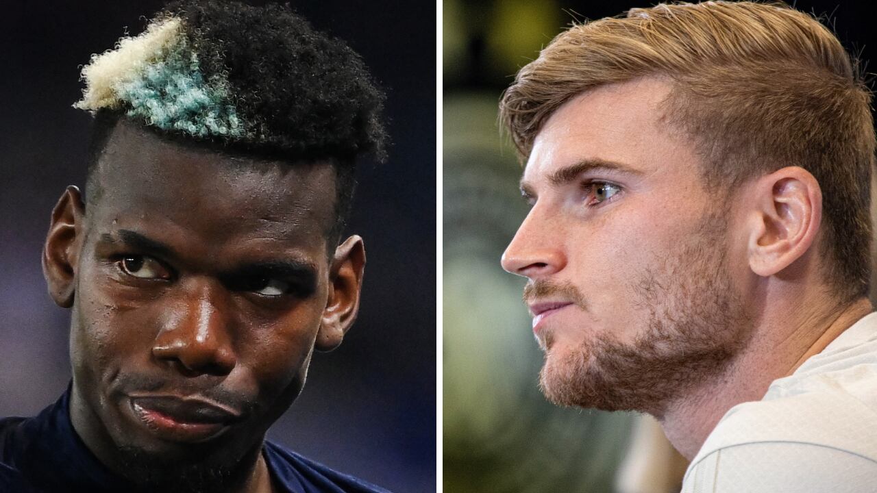 Pogba y Werner fueron los últimos en sumarse a los descartados.