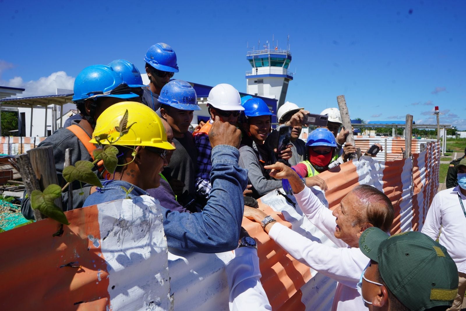 El candidato Rodolfo Hernández en Vichada
