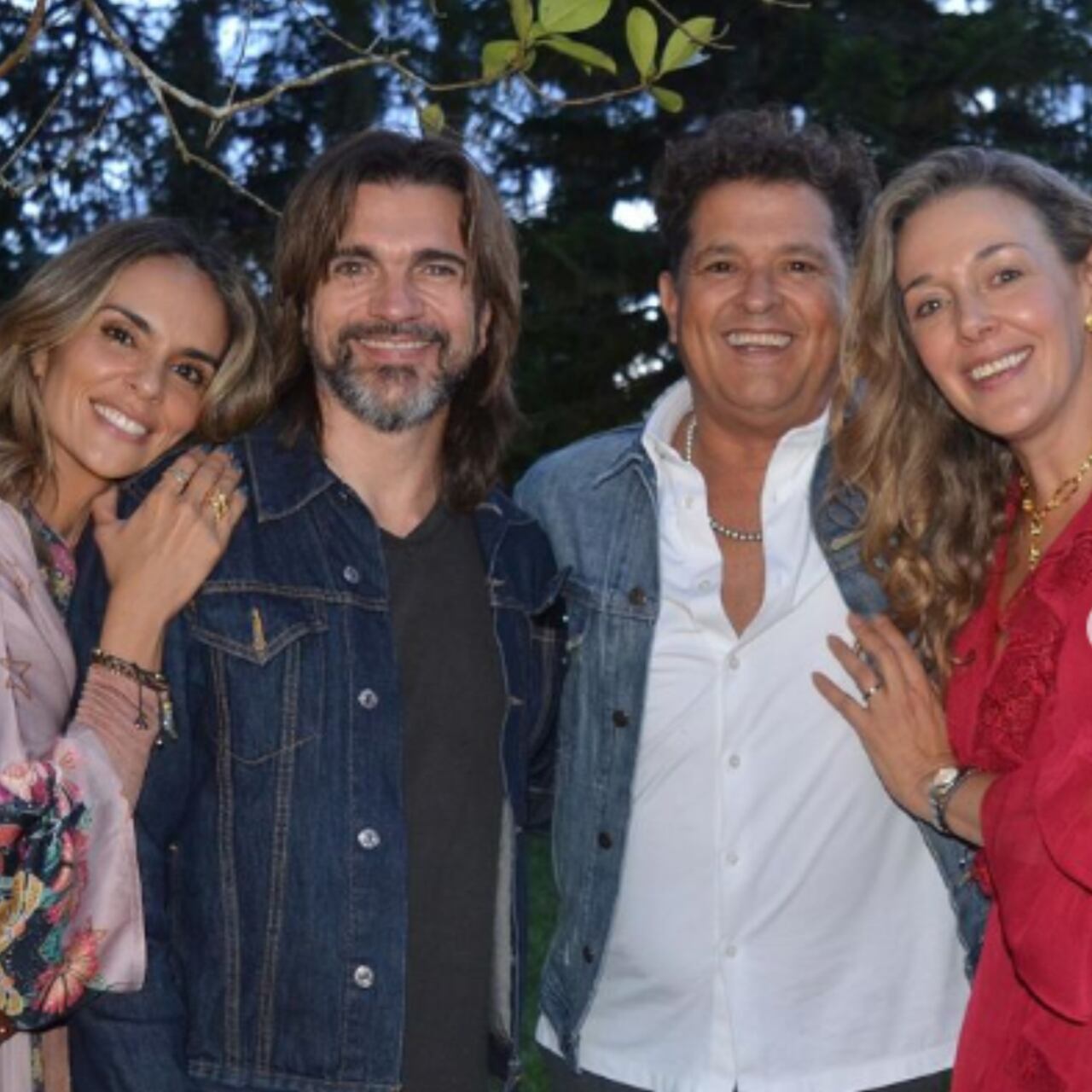 Juanes y Carlos Vives celebraron juntos su cumpleaños