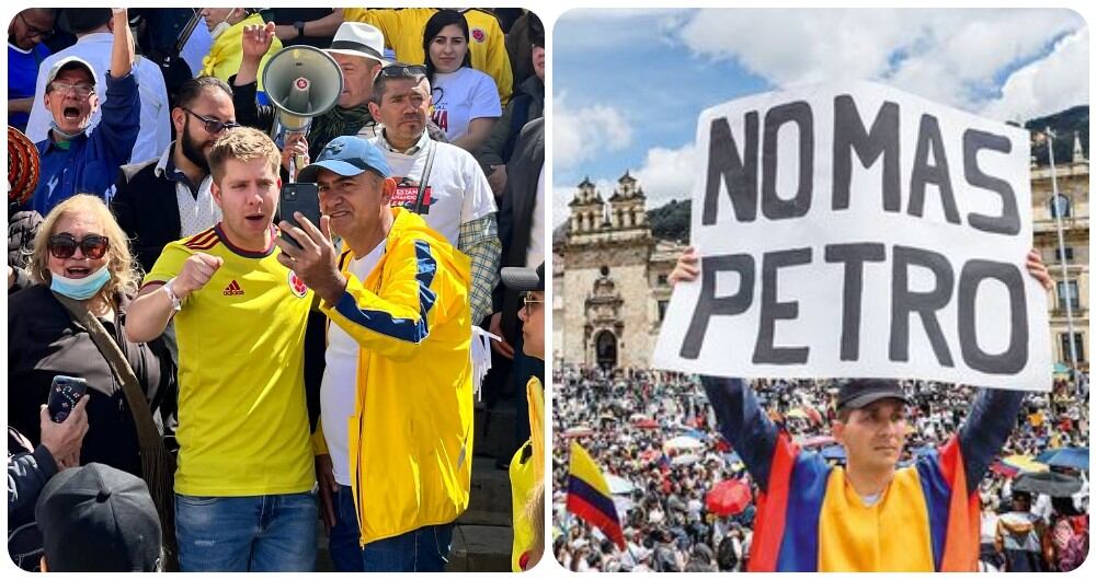 En octubre de 2022 la oposición marchó en varias ciudades del país.