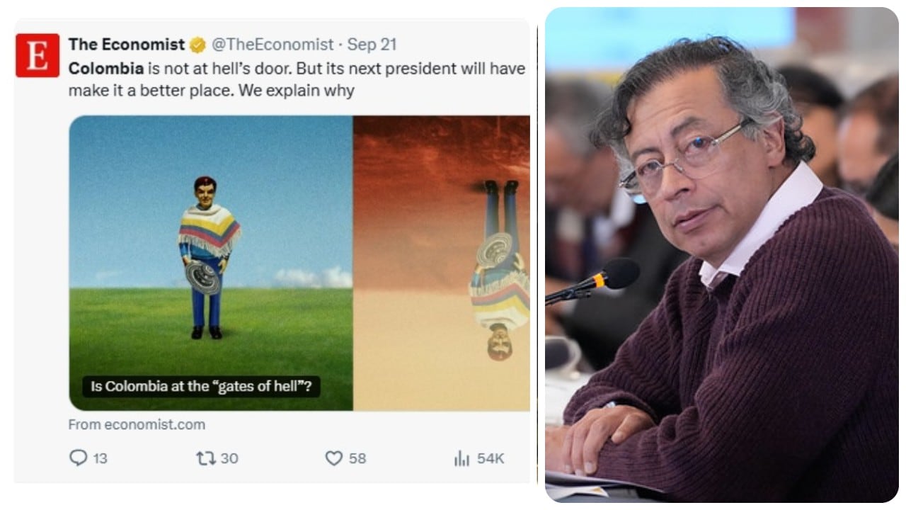 Gustavo Petro se refirió a la publicación de la prensa inglesa.