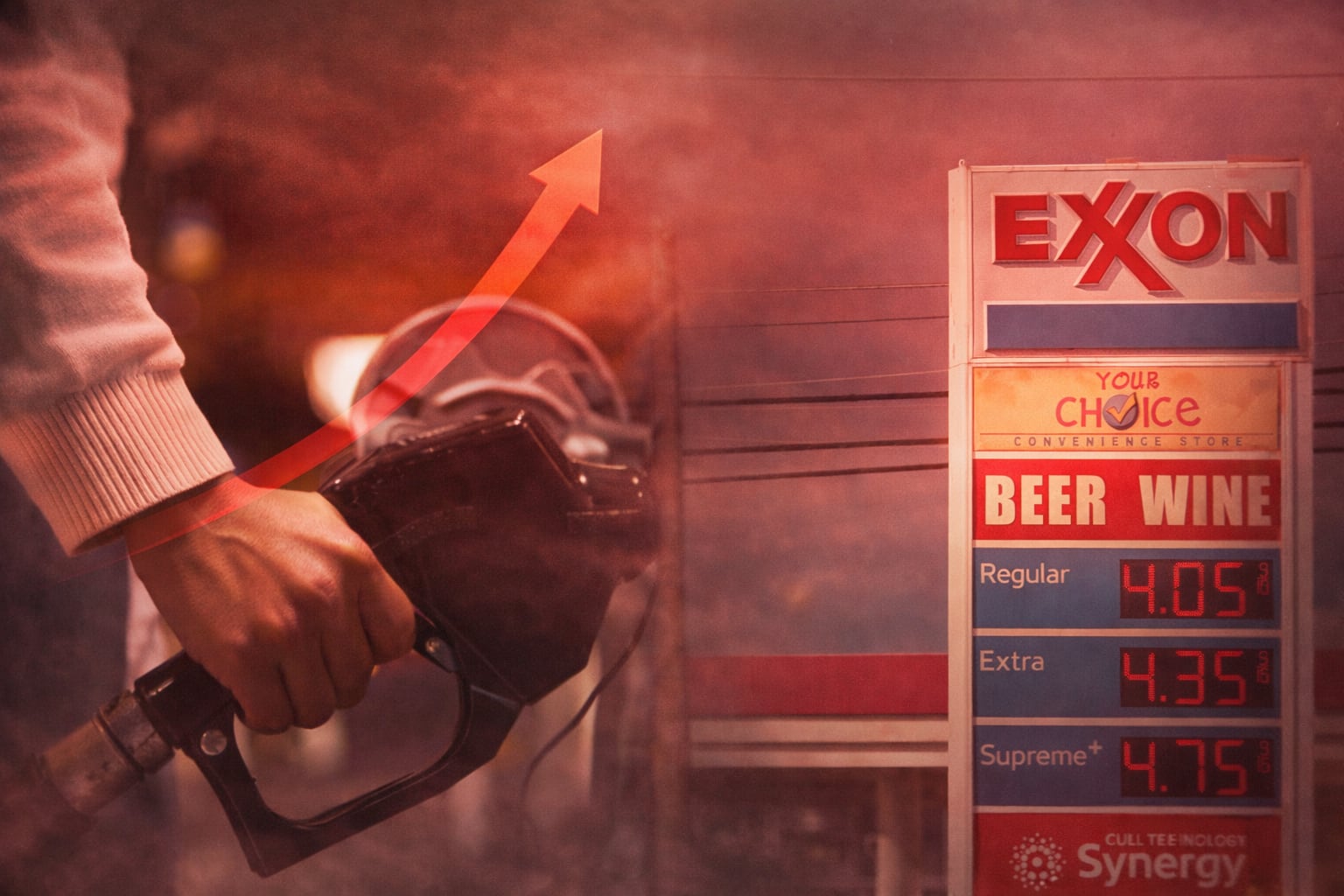 Aumento del precio en la gasolina en Estados Unidos por conflicto con Irán.