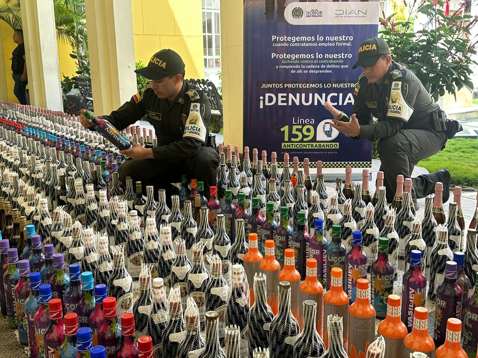 Se han realizado varios operativos similares en los últimos meses en la capital de Santander | Foto: Policía Nacional