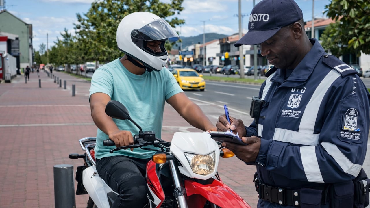 Por esta razón más de 20.000 motociclistas fueron sancionados por esto.