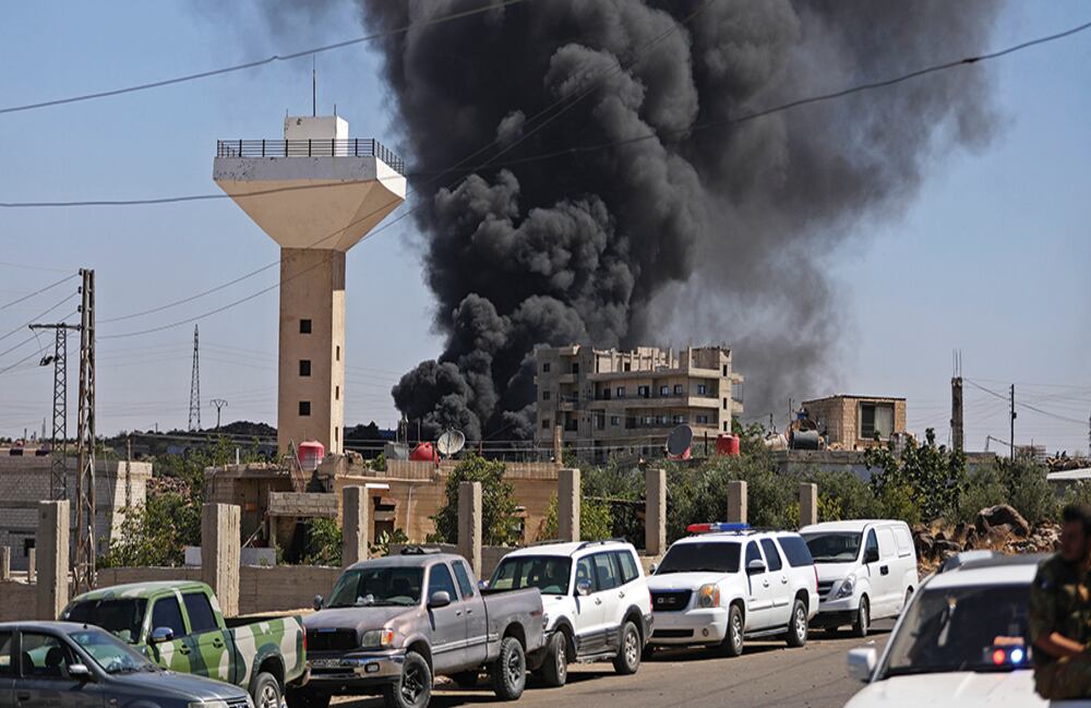 Israel llevó a cabo una serie de ataques contra la capital Siria, Damasco