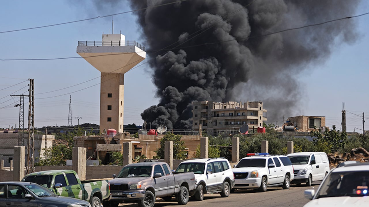 Israel llevó a cabo una serie de ataques contra la capital Siria, Damasco